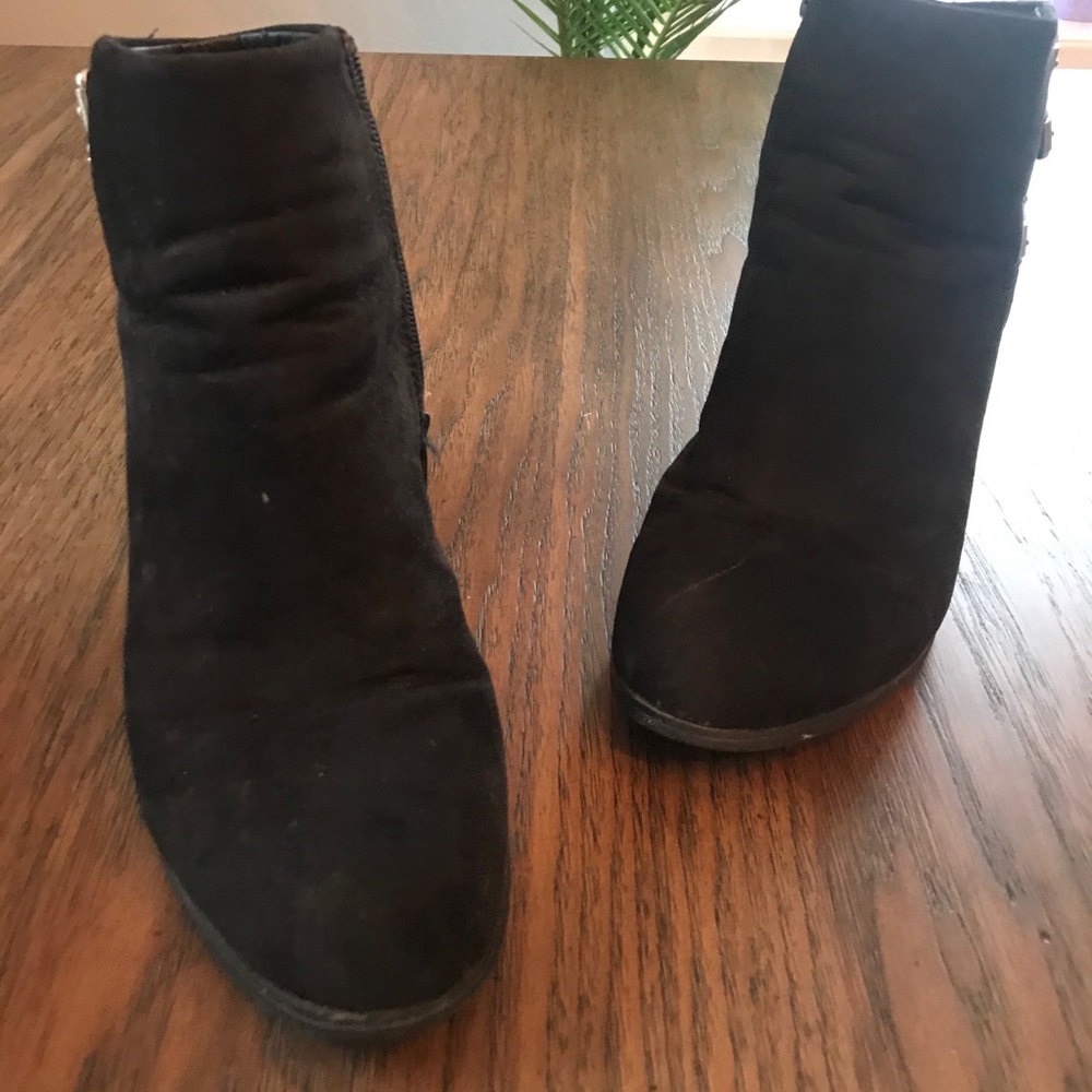 Versions Black Bootie Boots